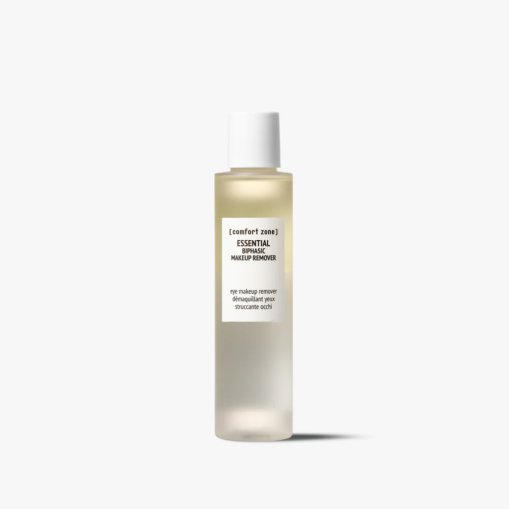 Comfort Zone Essential Biphasic Makeup Remover – pastrues bifazik për make-up të syve rezistent ndaj ujit