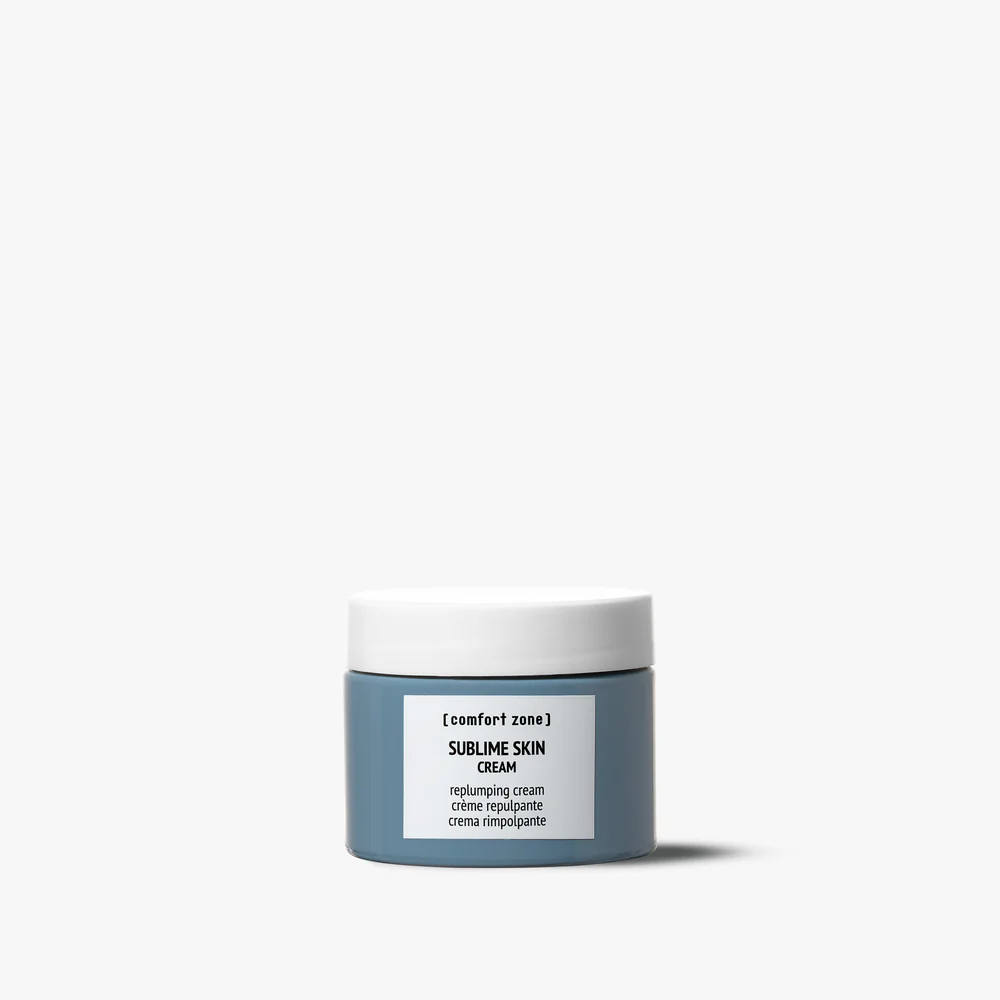 Comfort Zone Sublime Skin Cream – krem replumping me dy pesha molekulare të acidit hialuronik dhe peptide