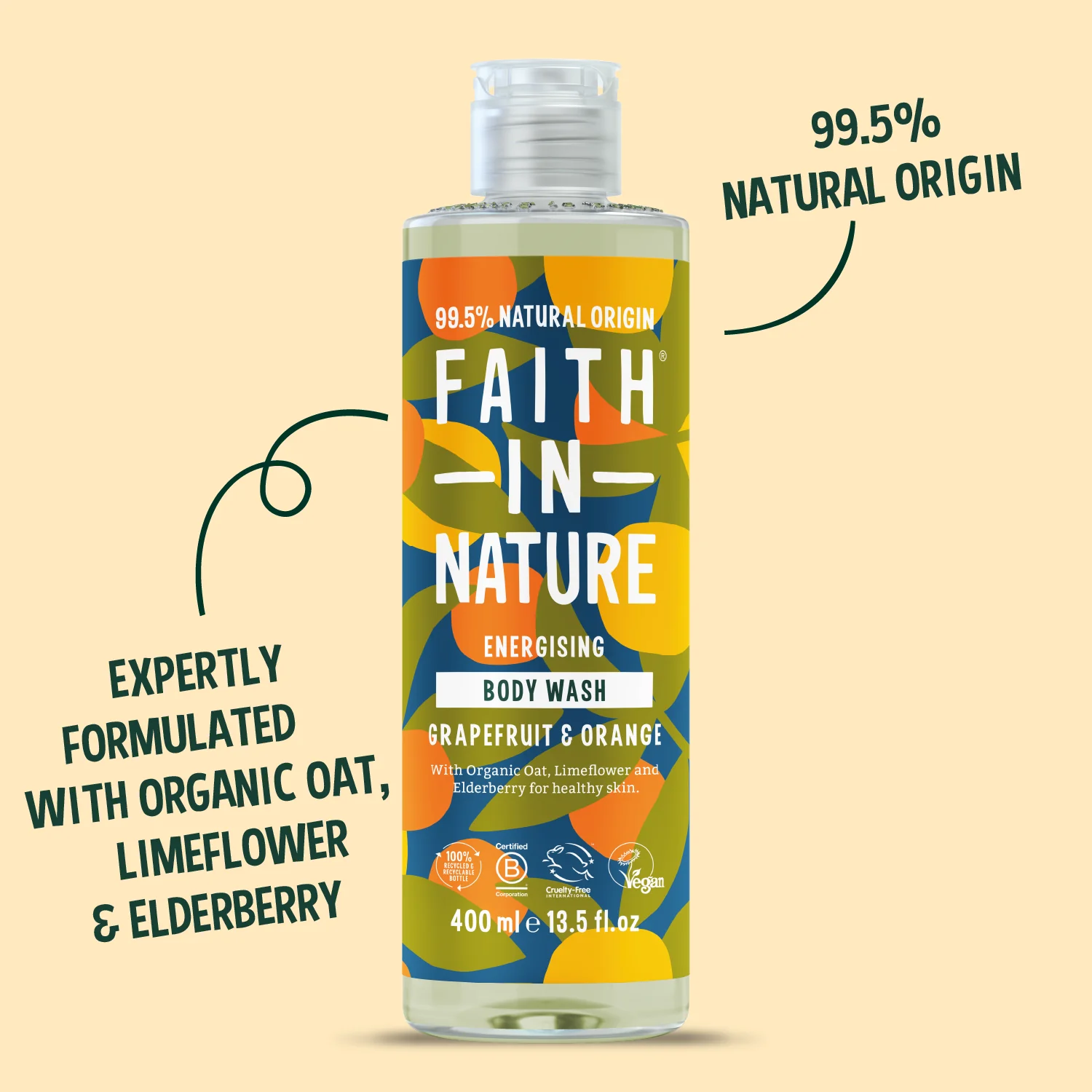 Faith in Nature Grapefruit & Orange Body Wash - Figura 2