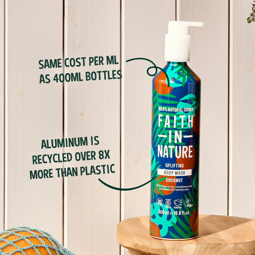 Faith in Nature Coconut Body Wash – Aluminium - Figura 2