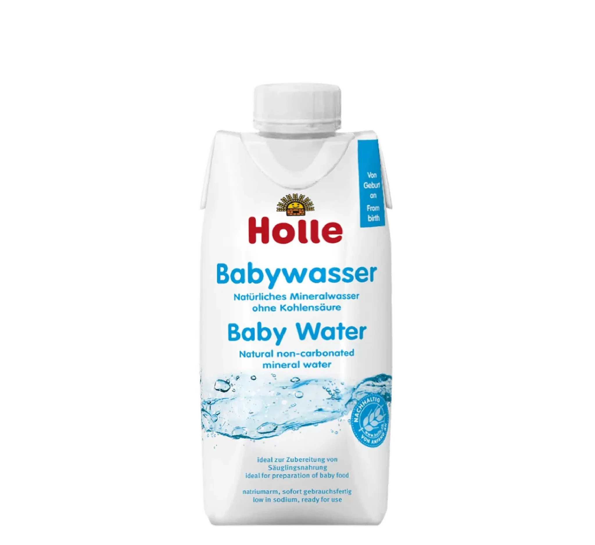 Holle Baby Water, ujë për bebe, ujë për formulë bebe, Gaia Pharma