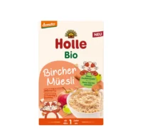 Holle Organic Bircher Muesli, drithëra Holle, ushqim organik për bebe, Bircher Muesli, Gaia Pharma