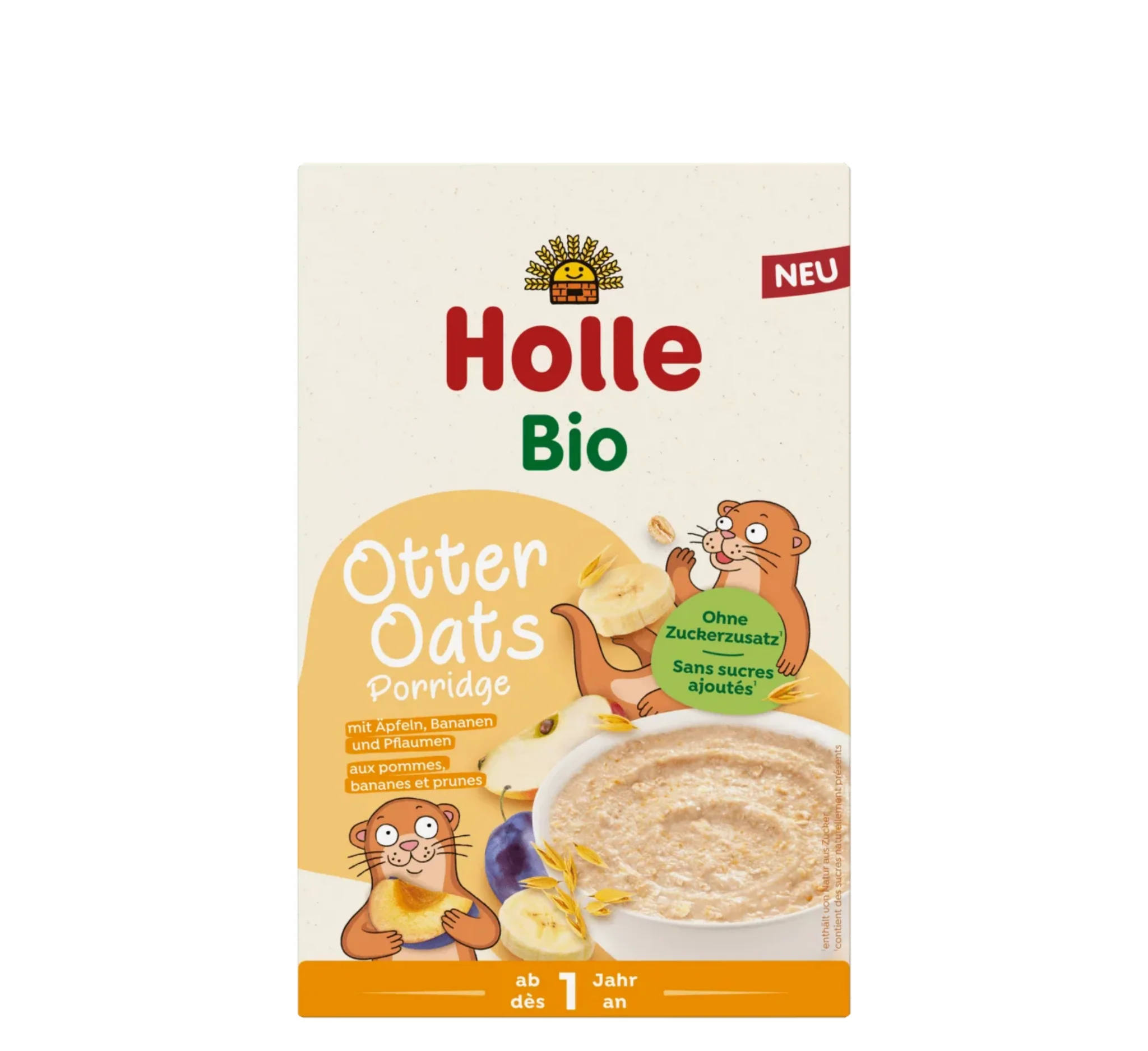 Holle Organic Otter Oats Porridge, drithëra Holle, ushqim organik për bebe, Otter Oats, Gaia Pharma