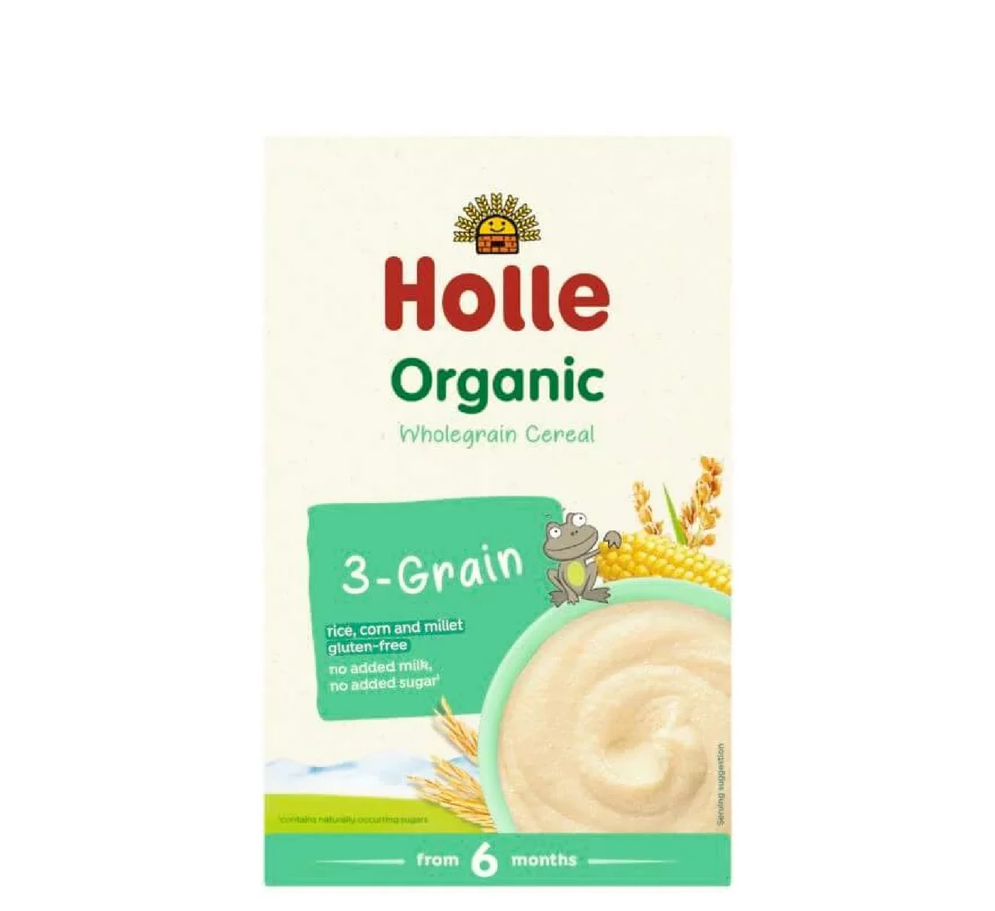 Holle Organic 3-Grain Cereal Porridge, drithëra Holle, ushqim organik për bebe, 3-Grain, Gaia Pharma