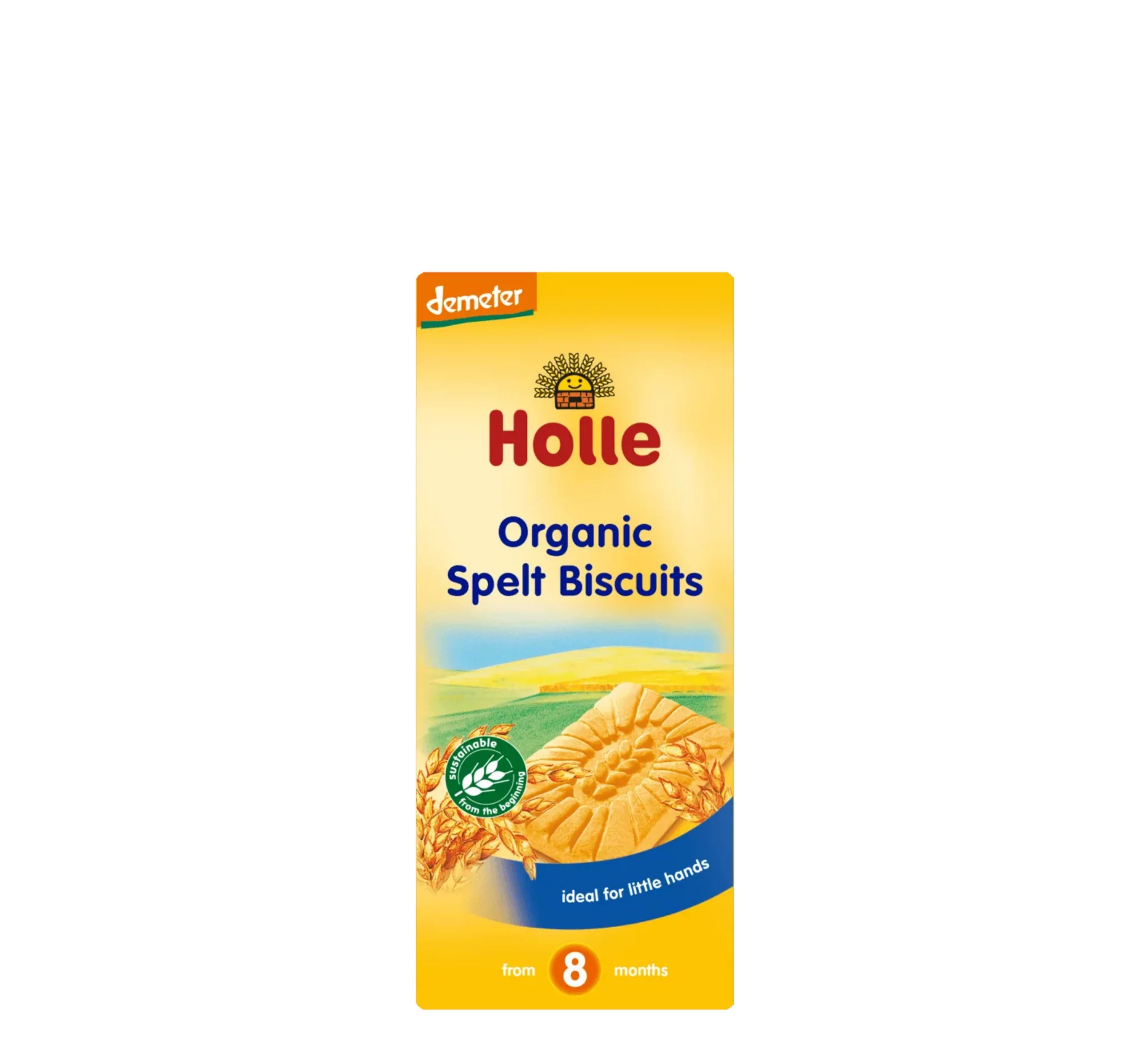 Holle Spelt Dinkel Biscuits, biskota Holle, snack organik për fëmijë, Spelt Dinkel Biscuits, Gaia Pharma