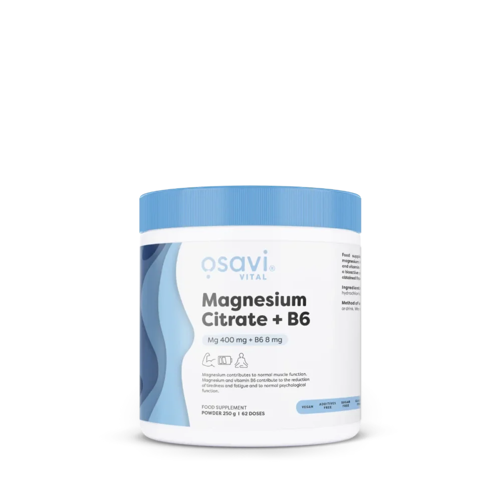 OSAVI Magnesium Citrate B6 Powder me Aquamin Mg