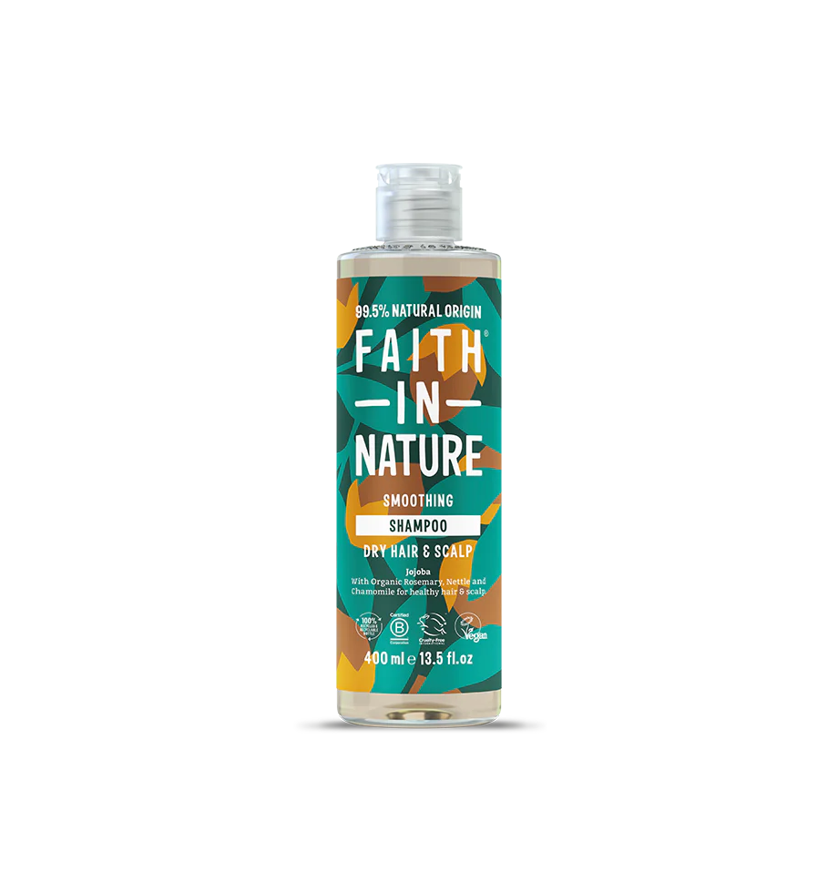 flokë dhe skalp të thatë, vaj organik jojoba, shampo natyrale, Faith in Nature te Gaia Pharma