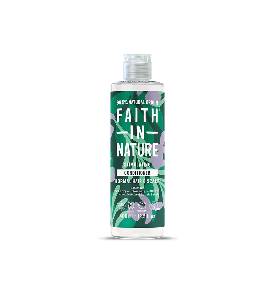 aith in Nature Rosemary Conditioner, balsam flokësh Rosemary, flokë normalë dhe skalp që kërkon stimulim