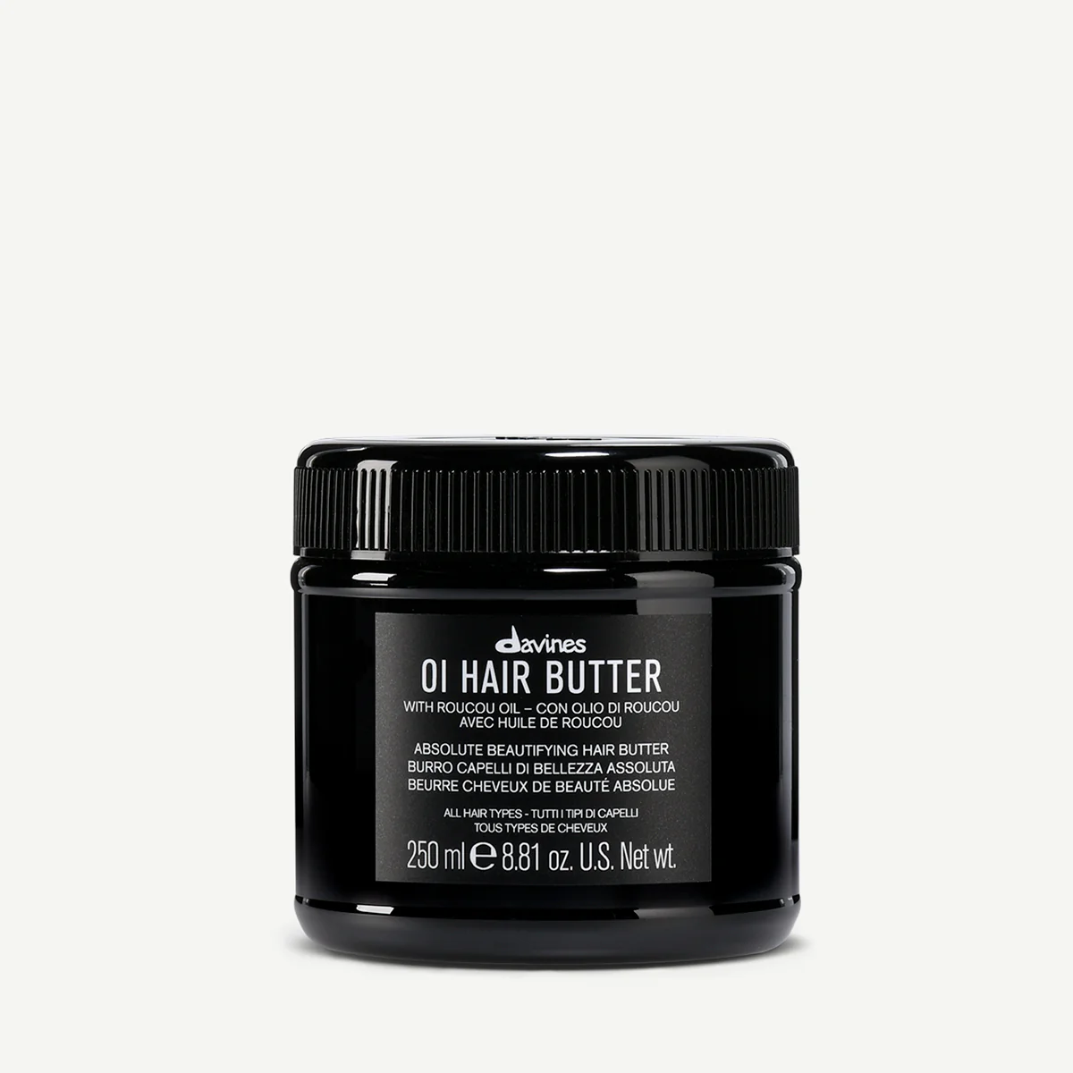 Davines OI Hair Butter në paketimin origjinal Davines për kujdes profesional të flokëve