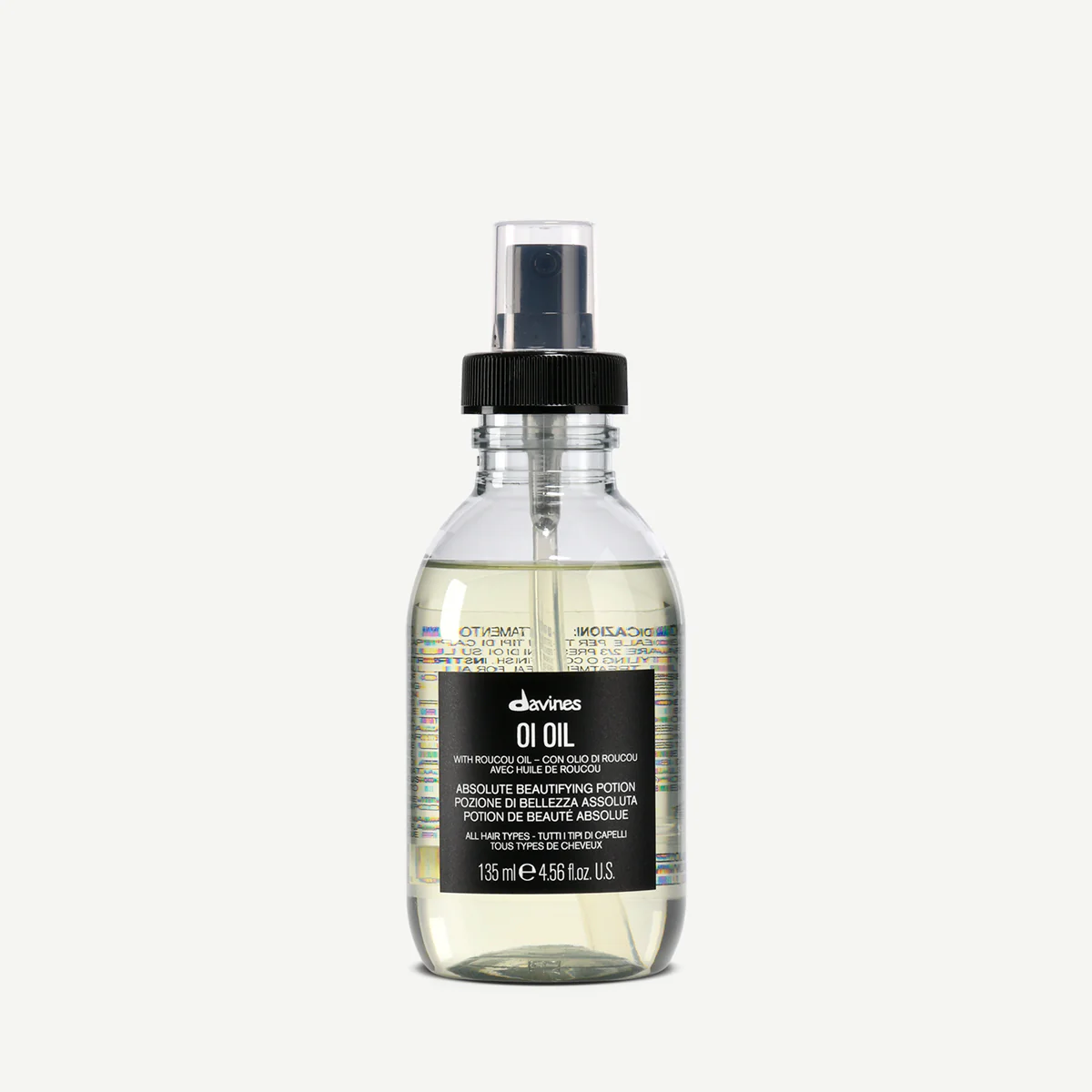Davines OI Oil në paketimin origjinal Davines për kujdes profesional të flokëve