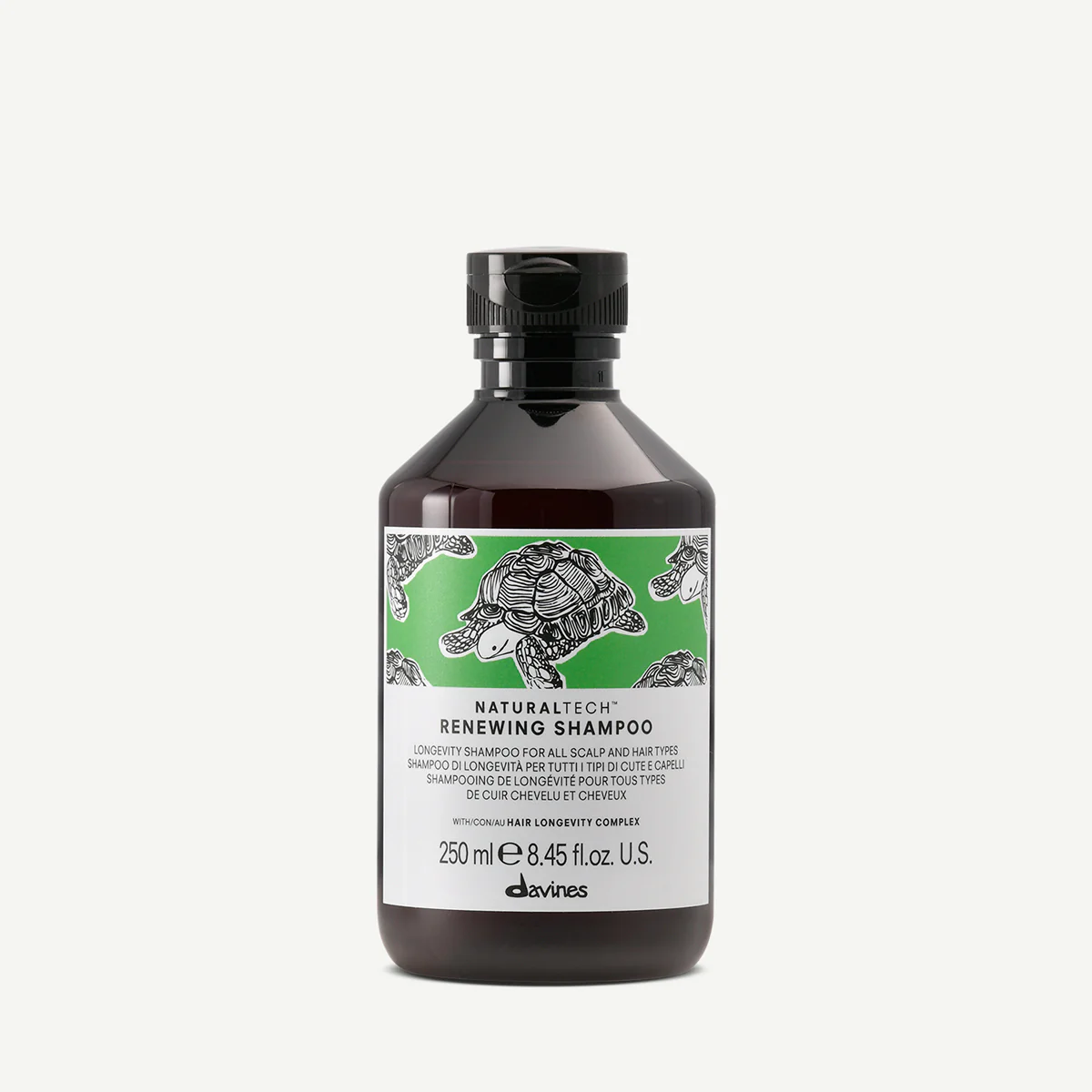 Davines Naturaltech Renewing Shampoo për të gjitha tipet e flokëve dhe skalpit që kërkojnë mirëmbajtje cilësore dhe rutinë të synuar sipas tipit të flokut ose skalpit