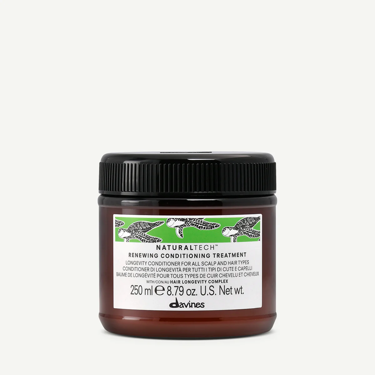 Davines Naturaltech Renewing Conditioning Treatment në paketimin origjinal Davines për kujdes profesional të flokëve