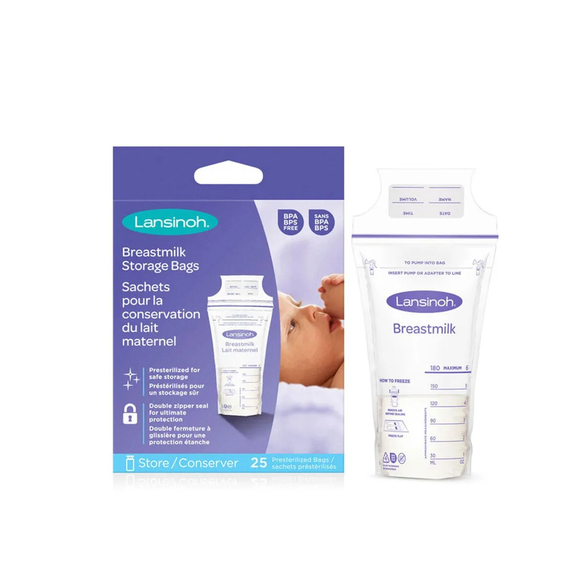 Lansinoh Breastmilk Storage Bags te Gaia Pharma