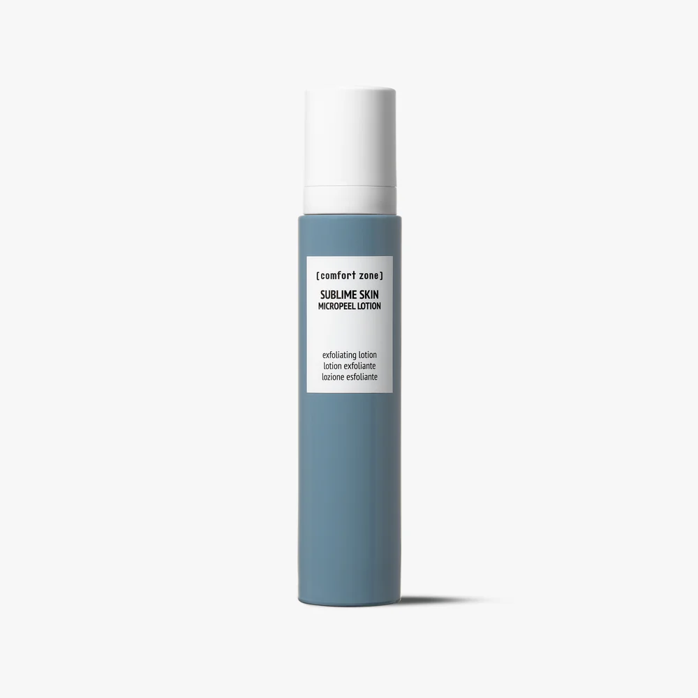 Comfort Zone Sublime Skin Micropeel Lotion – locion mikro-eksfoliues me acid laktik dhe gluconolactone