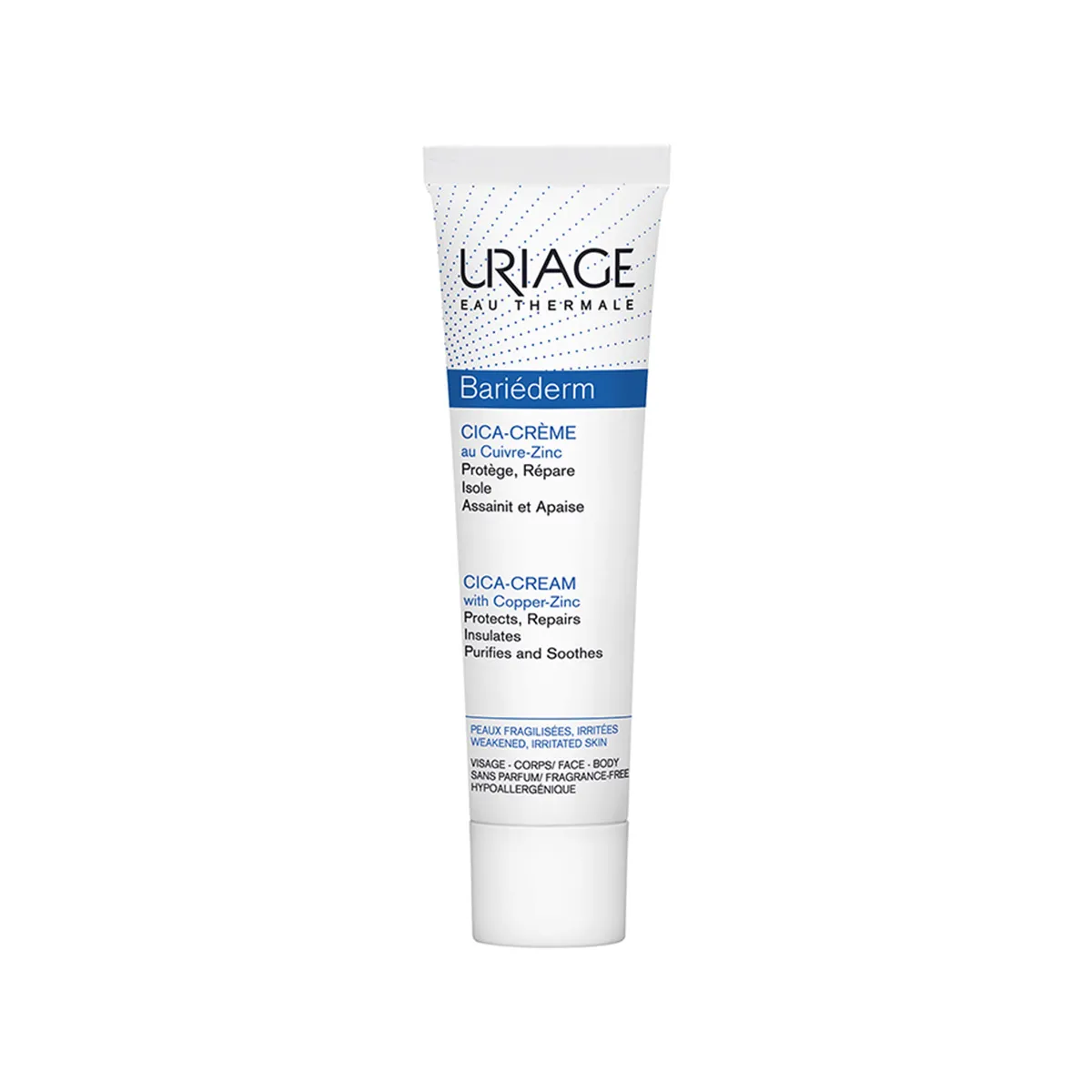 Uriage Bariéderm-Cica Repairing Cream krem riparues për lëkurë të irrituar Uriage