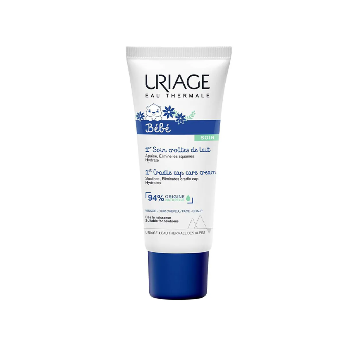 Uriage Bébé 1st Cradle Cap Care Cream krem për kore qumështi në skalpin e bebes Uriage