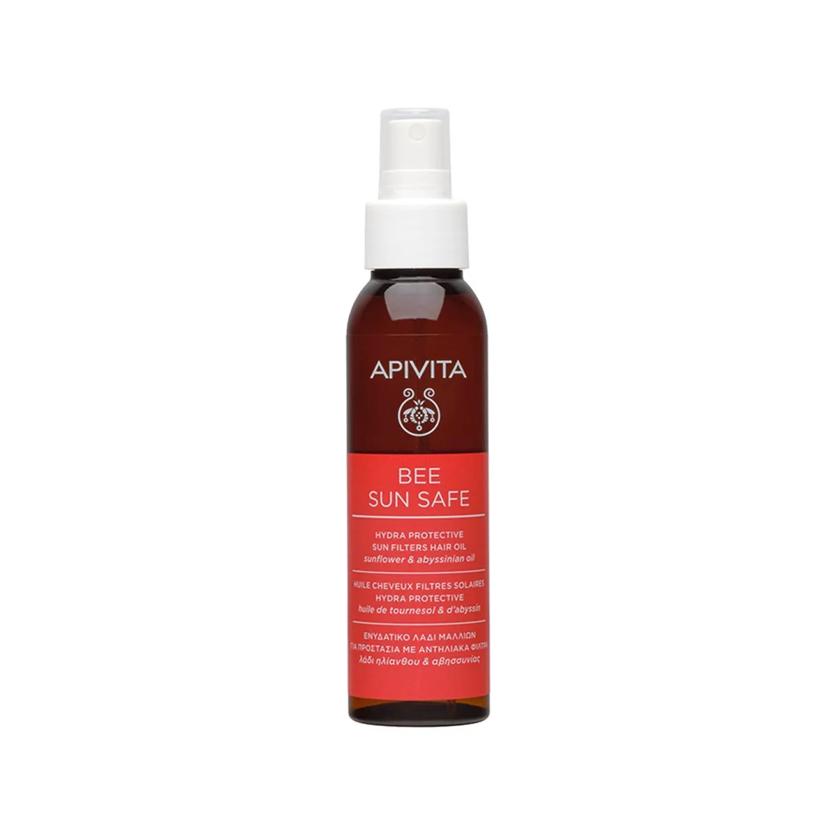 Apivita Bee Sun Safe Hydra Protective Hair Oil vaj mbrojtës për flokët gjatë ekspozimit në diell