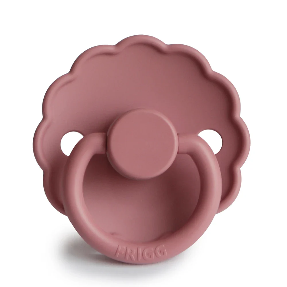 FRIGG Daisy Pacifiers Dusty Rose te Gaia Pharma