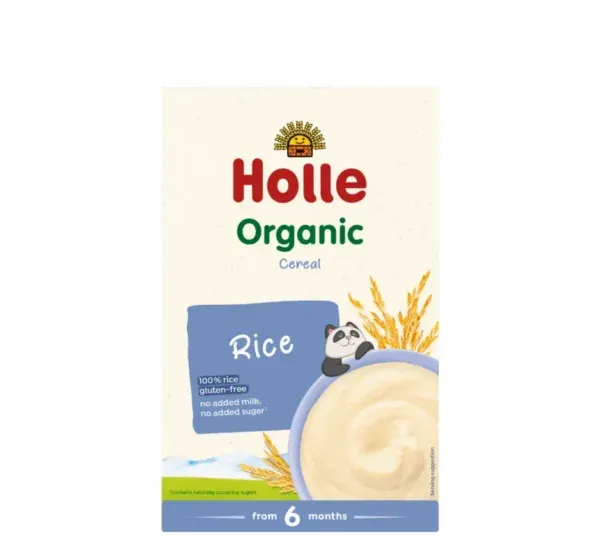 Holle Organic Rice Porridge, drithëra Holle, ushqim organik për bebe, Rice, Gaia Pharma