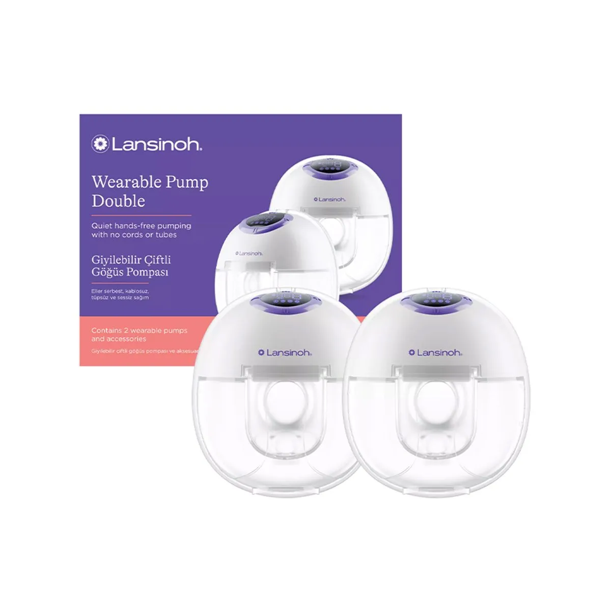 Lansinoh Wearable Double Breast Pump te Gaia Pharma