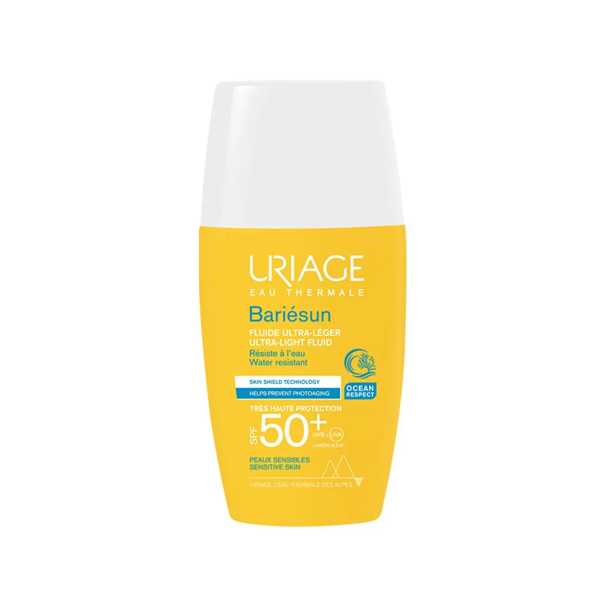 Uriage Bariésun Ultra-Light Fluid SPF50+ fluid diellor ultra i lehtë për fytyrën