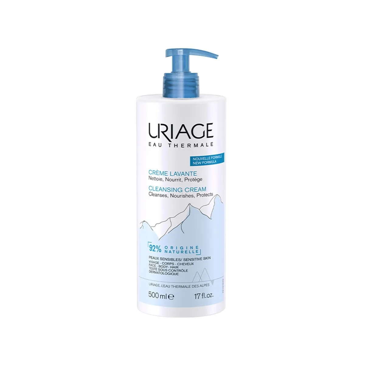 Uriage Cleansing Cream krem larës ushqyes për fytyrë dhe trup Uriage