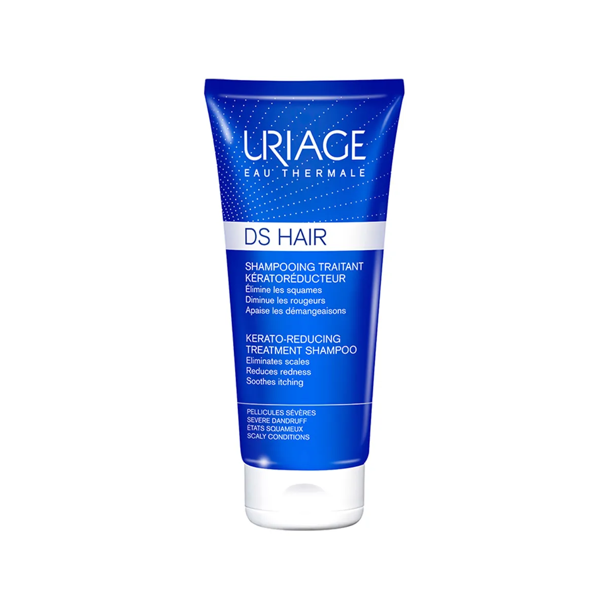 Uriage DS Hair Kerato-Reducing Treatment Shampoo shampo trajtues kerato-reduktues për zbokth të fortë Uriage