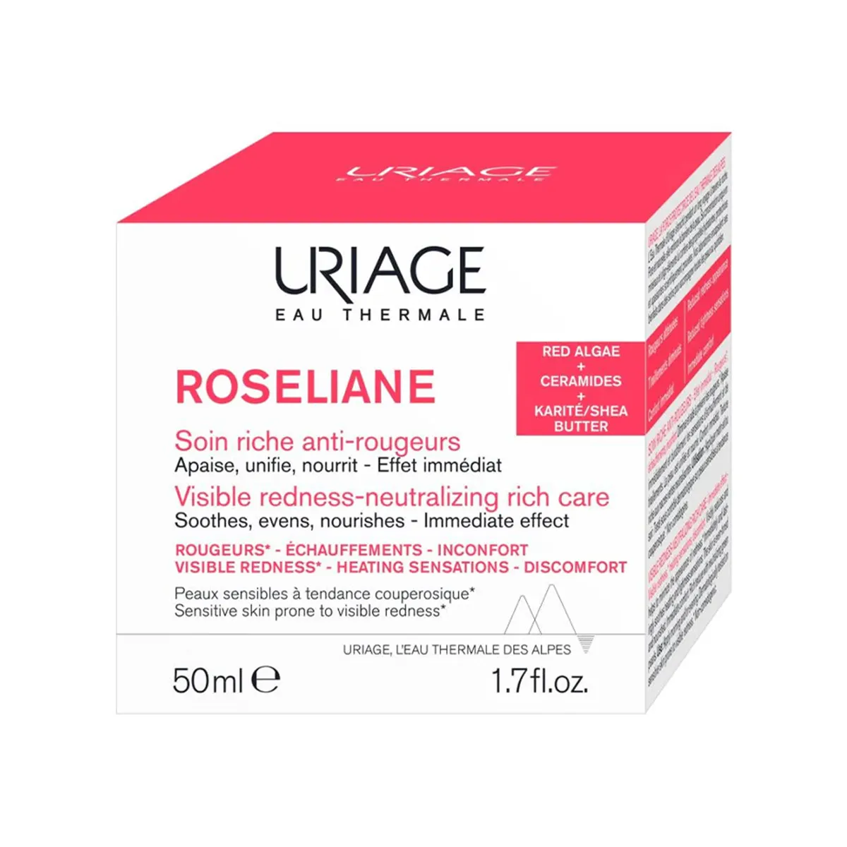 Uriage Roséliane Anti-Redness Cream krem kundër skuqjes për lëkurë të ndjeshme Uriage
