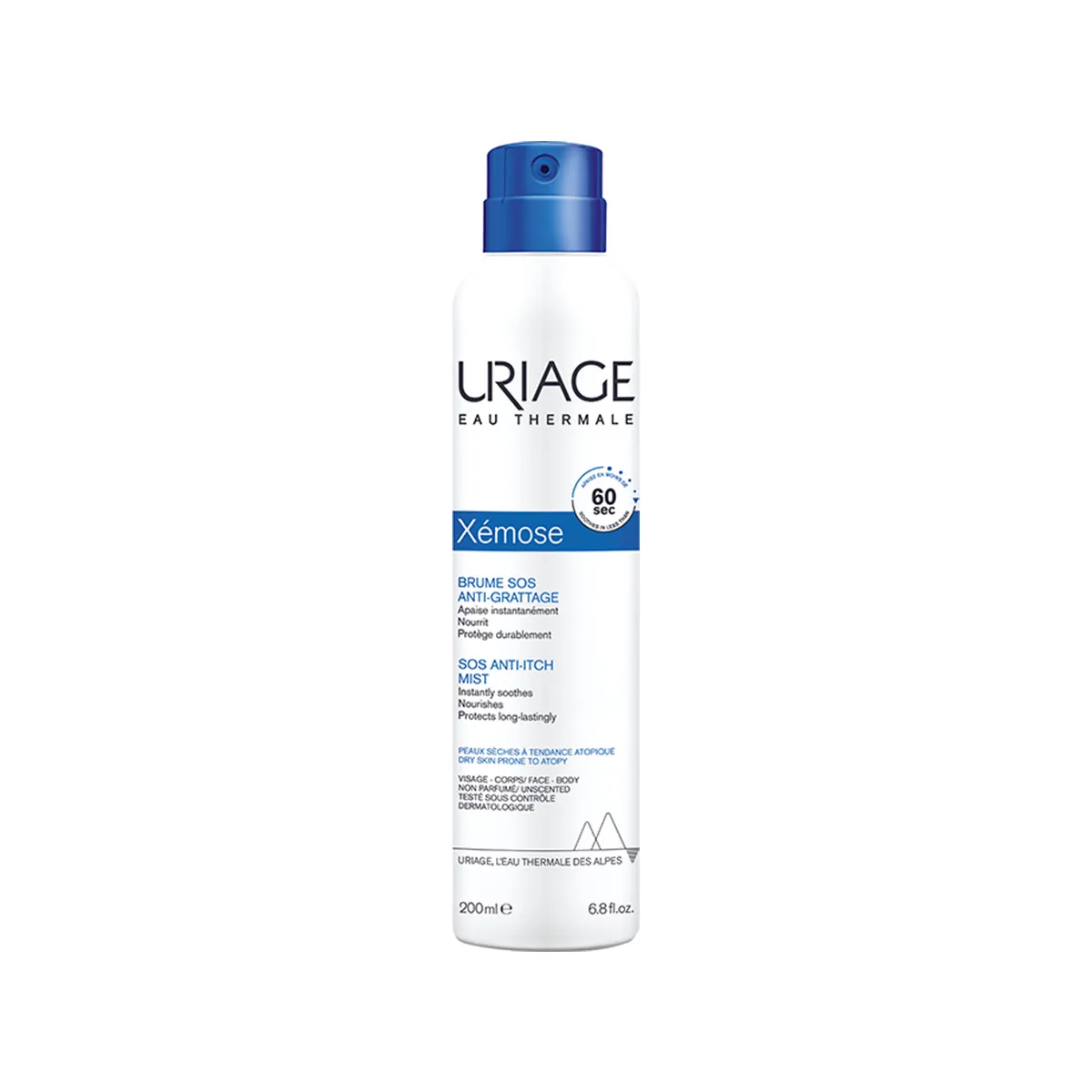 Uriage Xémose SOS Anti-Itch Mist mist qetësues kundër kruarjes Uriage