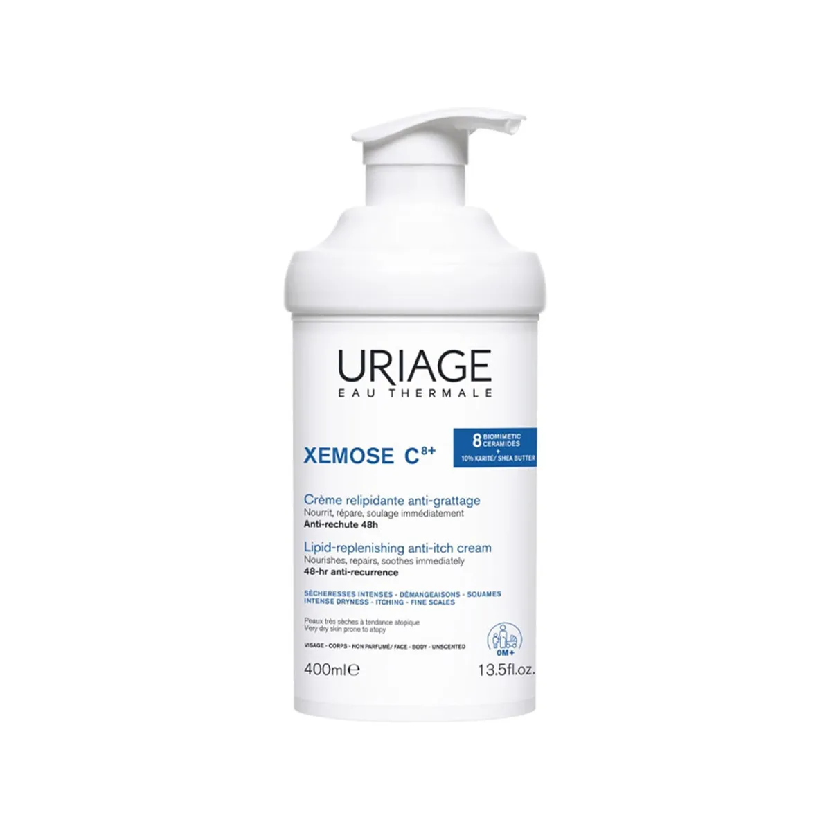 Uriage Xémose Lipid-Replenishing Anti-Irritation Cream krem lipid-rimbushës për lëkurë shumë të thatë Uriage