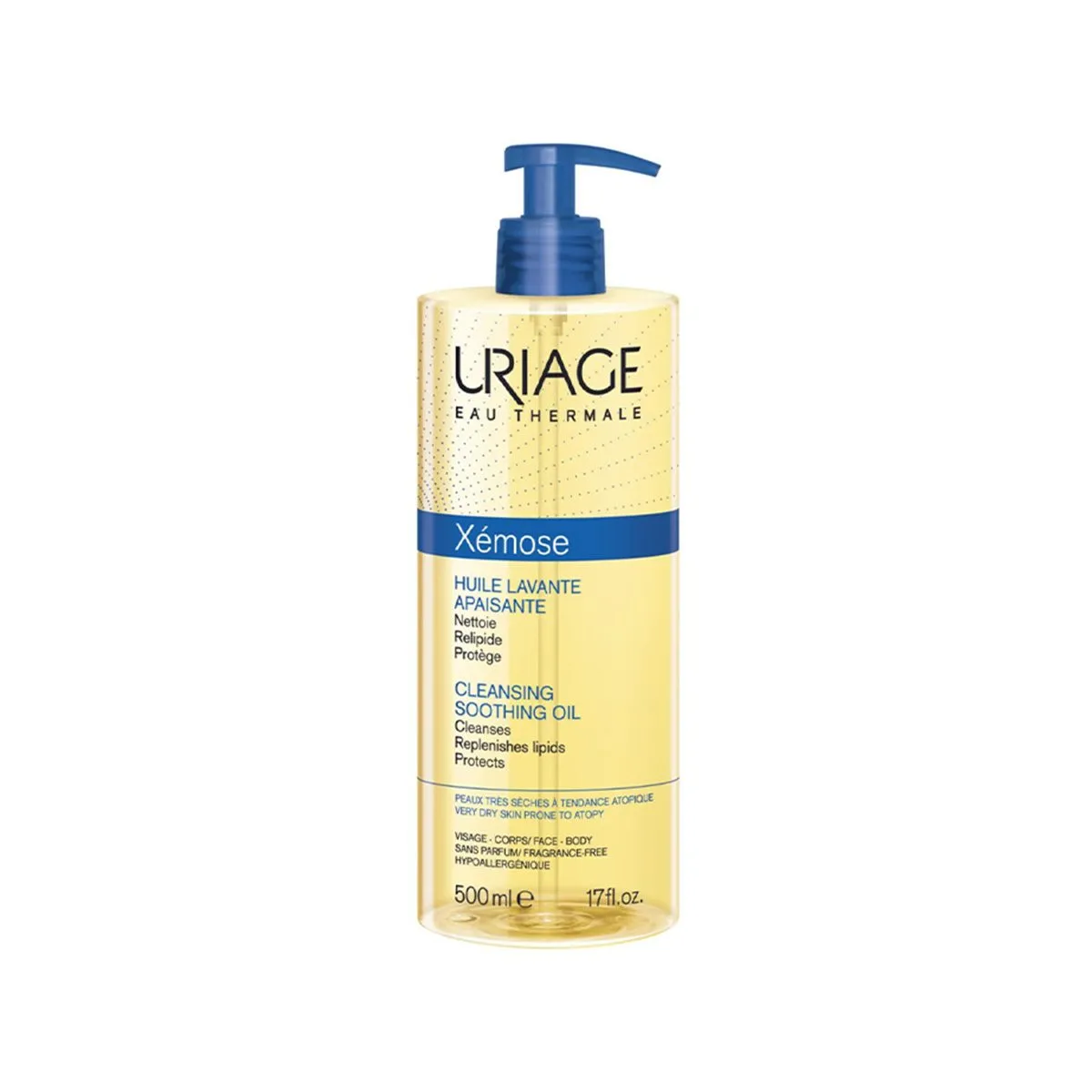 Uriage Xémose Cleansing Soothing Oil vaj larës qetësues për lëkurë shumë të thatë Uriage