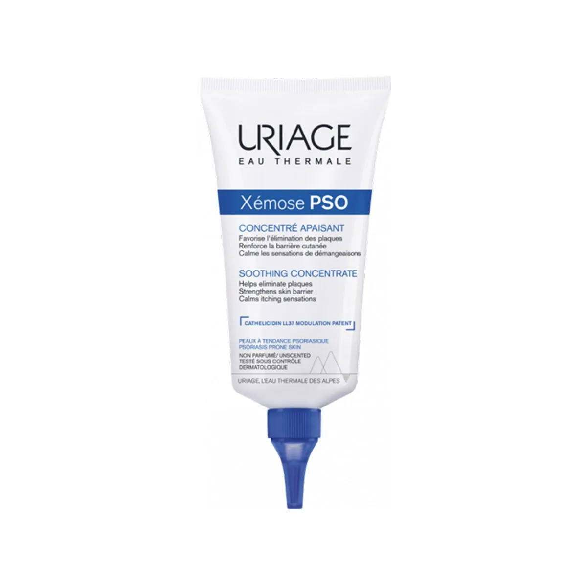 Uriage Xémose PSO Soothing Concentrate koncentrat qetësues për zona me pllakëzim dhe thatësi Uriage