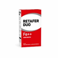ADPHARMED Retafer Duo, suplement me hekur pirofosfat të mikronizuar dhe mikroenkapsuluar për fëmijë dhe të rritur.