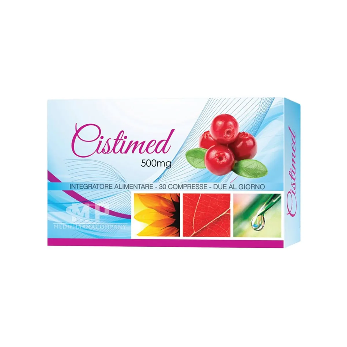 Cistimed 500 mg me cranberry Uva ursi vitaminë C dhe ekstrakte bimore