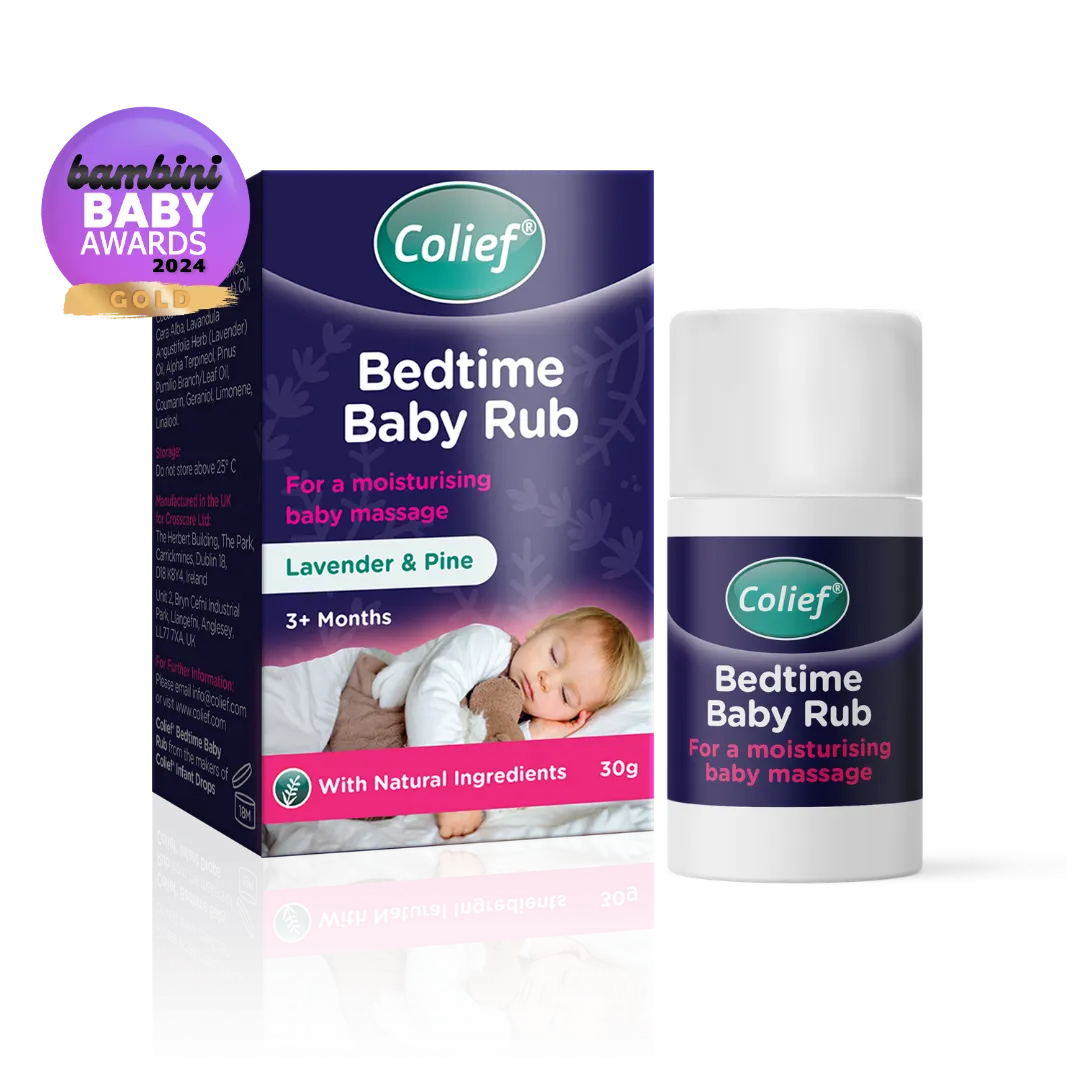 Colief Botanical Baby Rub, balsam-stick me livando, pishë, vaj bajame dhe kokosi për bebe mbi 3 muaj.