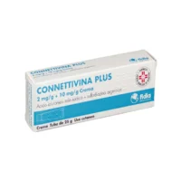 Connettivina Plus Krem 25 g me acid hialuronik 2 mg/g dhe sulfadiazinë argjendi 10 mg/g