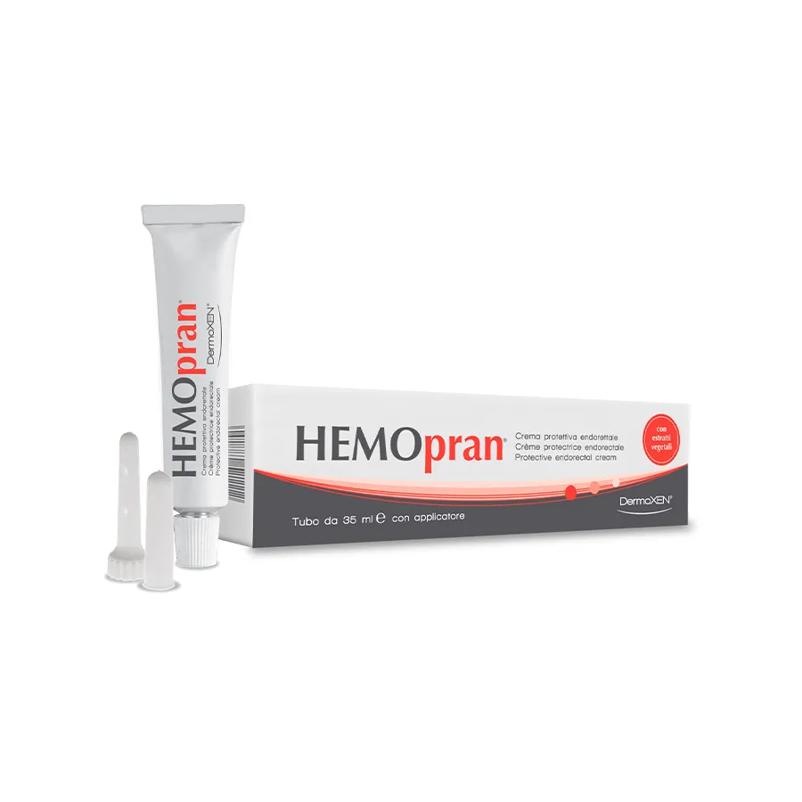 HEMOpran krem endorektal 35 g me rusco gështenjë kali hamamelis dhe aloe vera