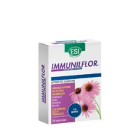 Paketim ESI Immunilflor Naturcaps me 30 kapsula bimore me Echinacea, Uncaria, vitaminë C, zink dhe fermente tindalizuara për imunitetin.