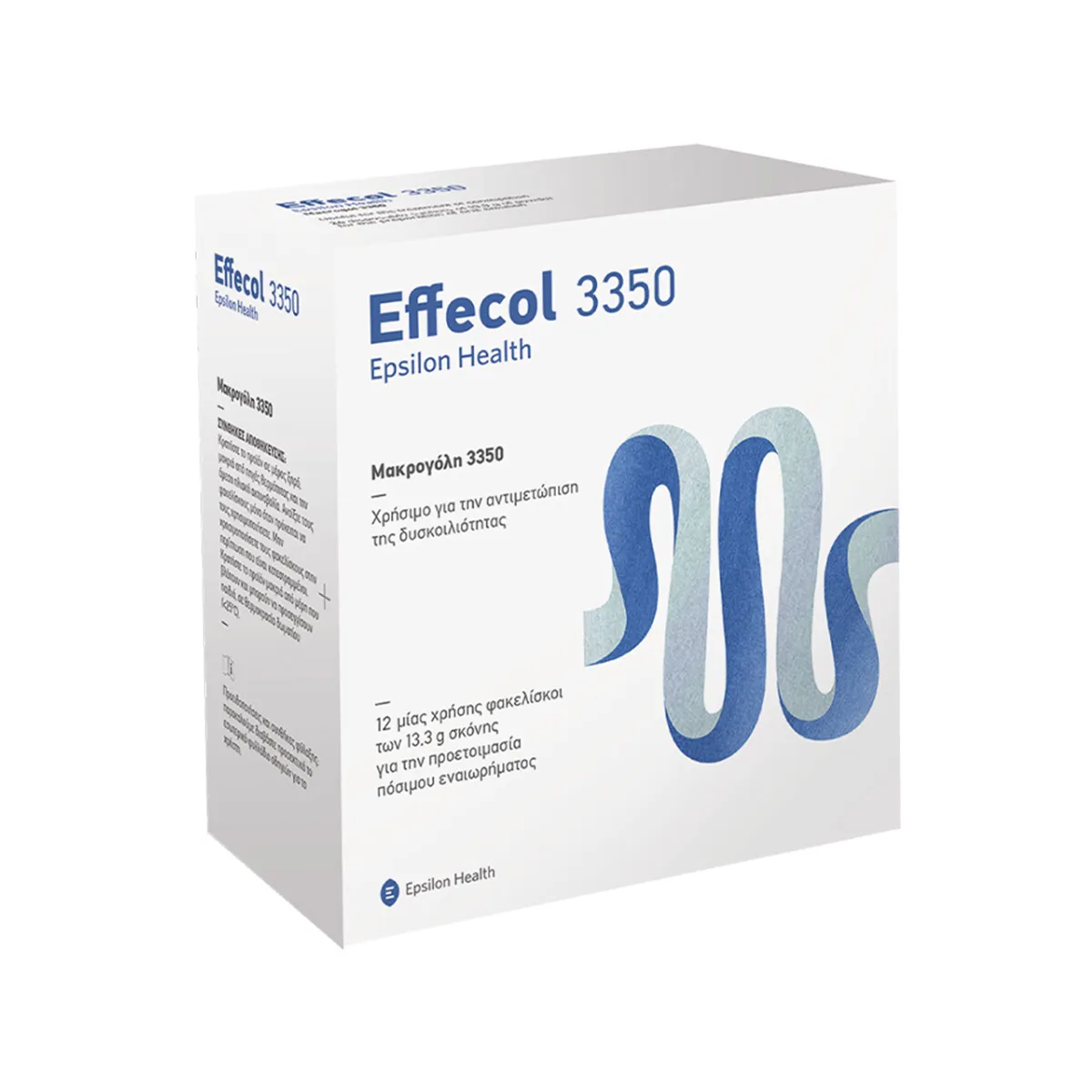 Effecol 3350 12 bustina me Macrogol për kapsllëk