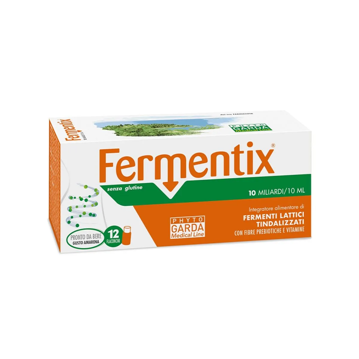 Fermentix Adult 12 flakonë me fermente laktike prebiotik dhe vitamina B
