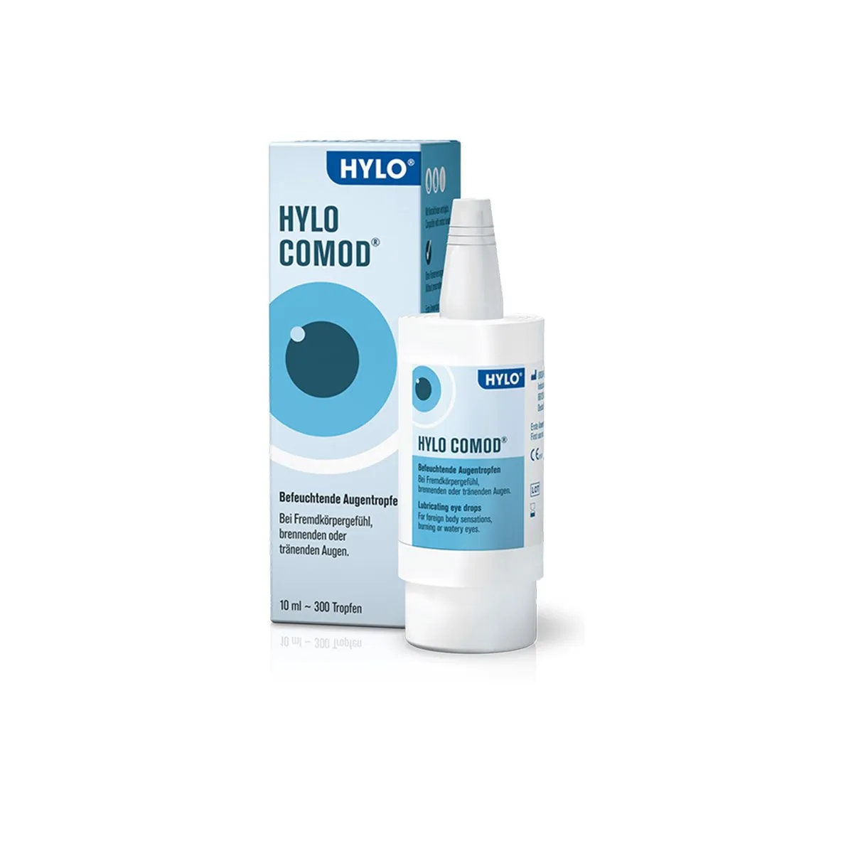HYLO COMOD 10 ml pika për sy me sodium hyaluronate 0.1% pa konservues