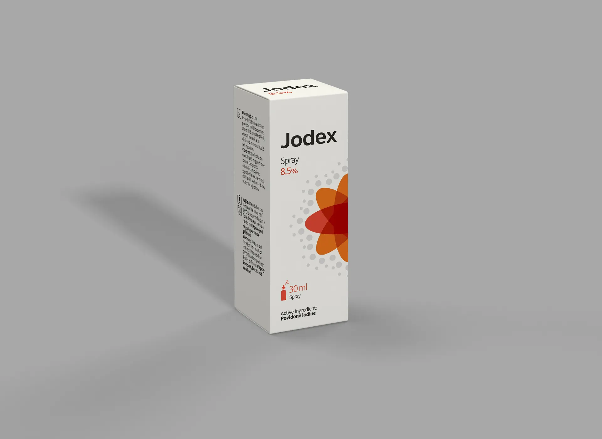 Jodex 8.5% Spray Oral