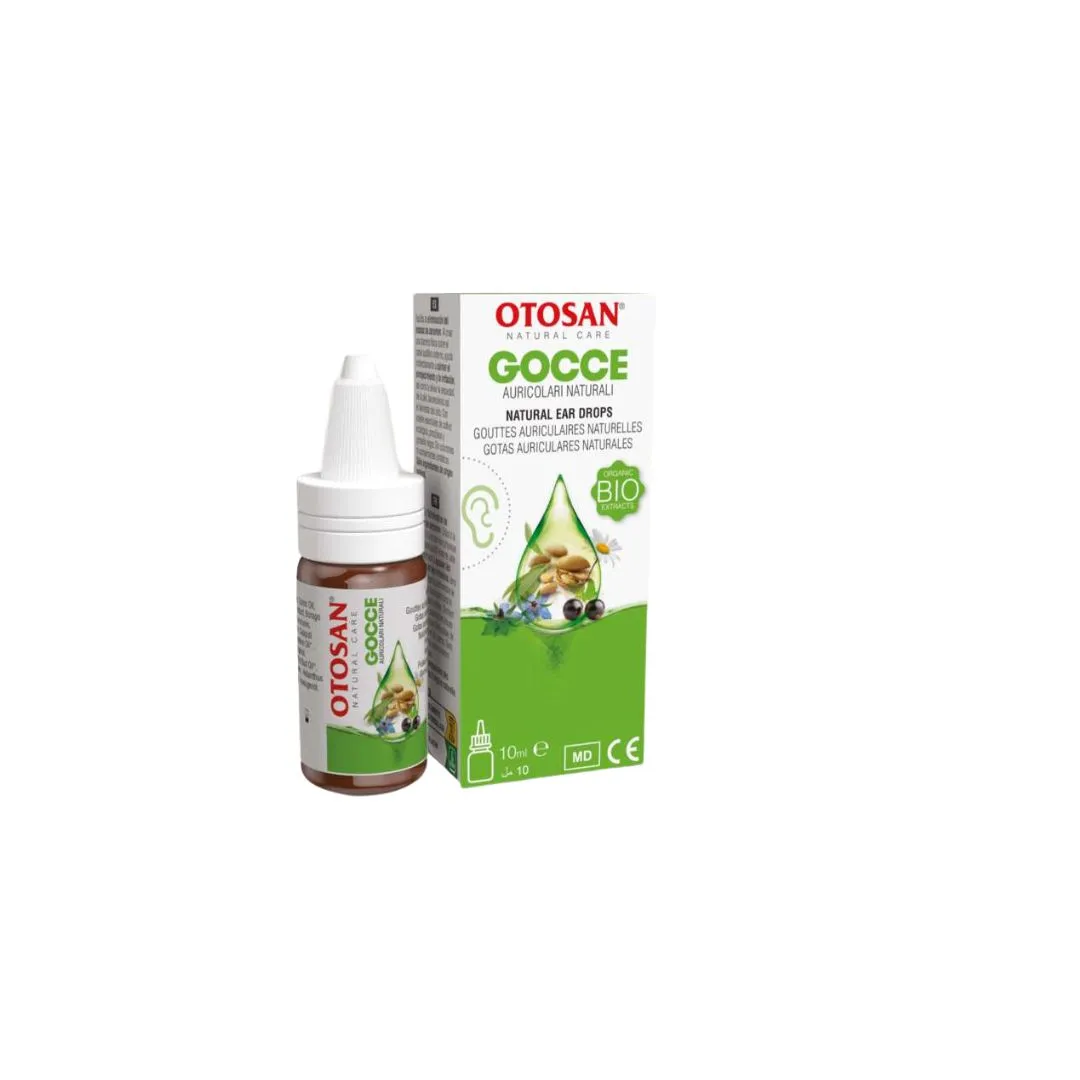 Otosan Ear Drops 10 ml me vaj bajameje propolis dhe vajra esencialë