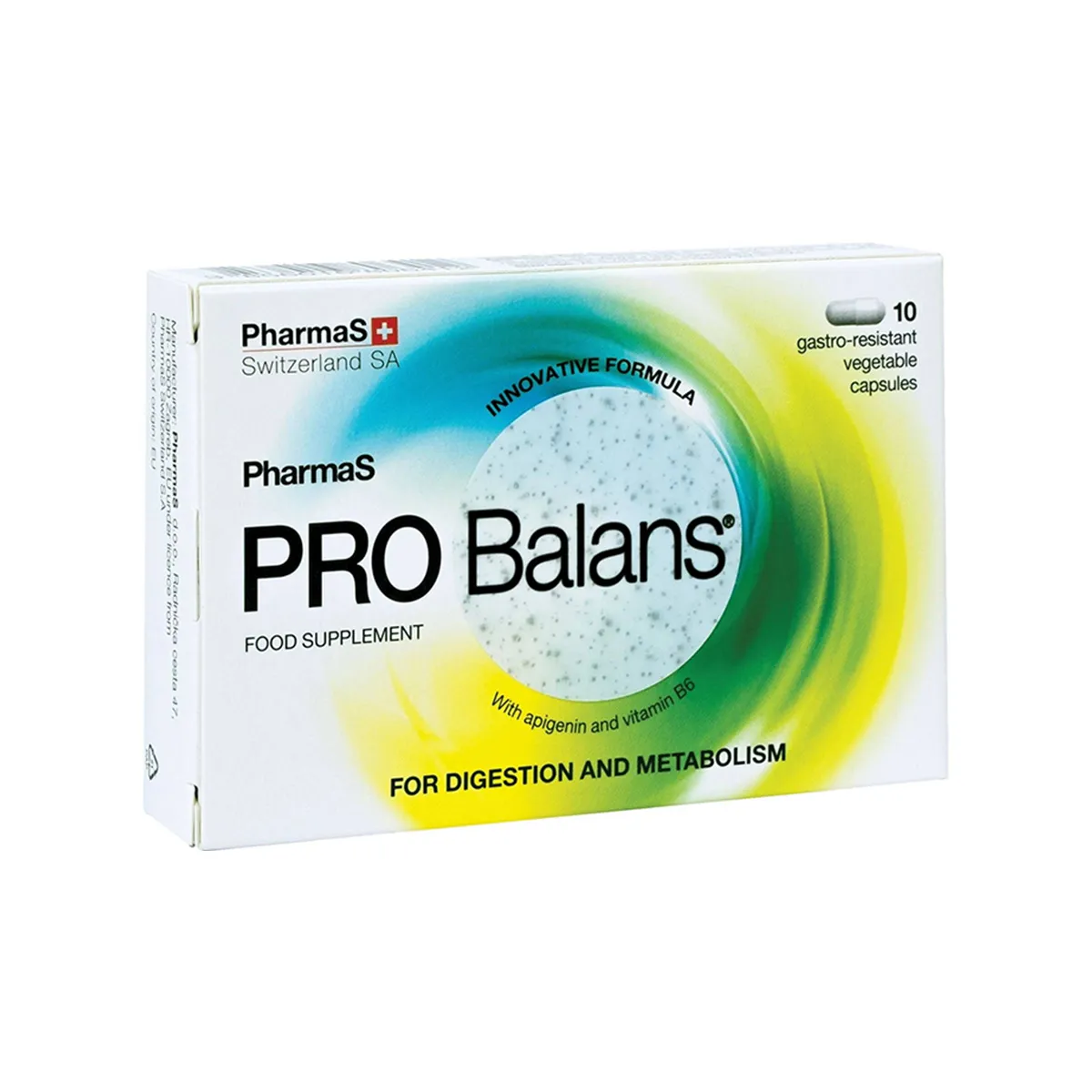 PROBalans Daily 10 kapsula me probiotikë FOS mente kamomil zink dhe B6