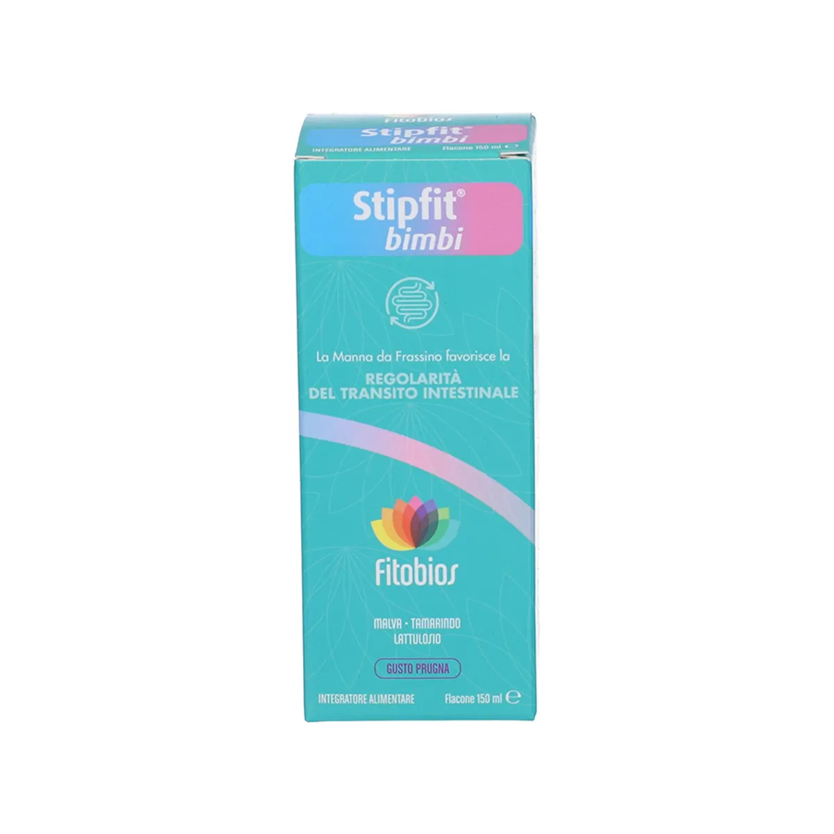 StipFit Bimbi shurup 150 ml për kapsllëk dhe tranzit intestinal te fëmijët