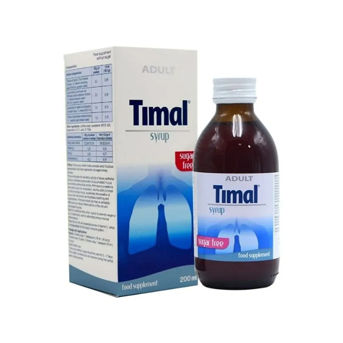 Timal Adult shurup bimor me trumzë aguliçe trëndafil të egër dhe borzilok