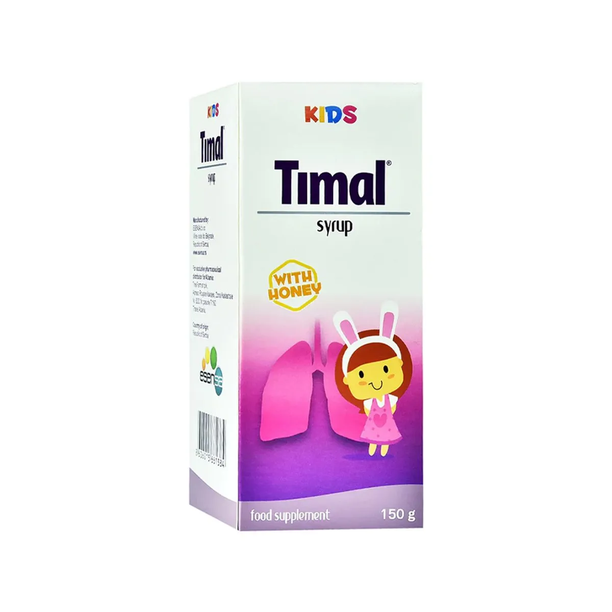 Timal Kids shurup 150 ml me aguliçe trumzë dhe rosehip për kollën