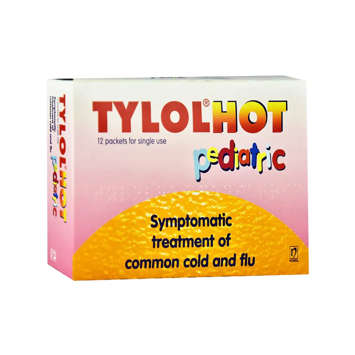Tylol Hot Pediatric 12 bustina me paracetamol pseudoefedrinë dhe klorfenaminë