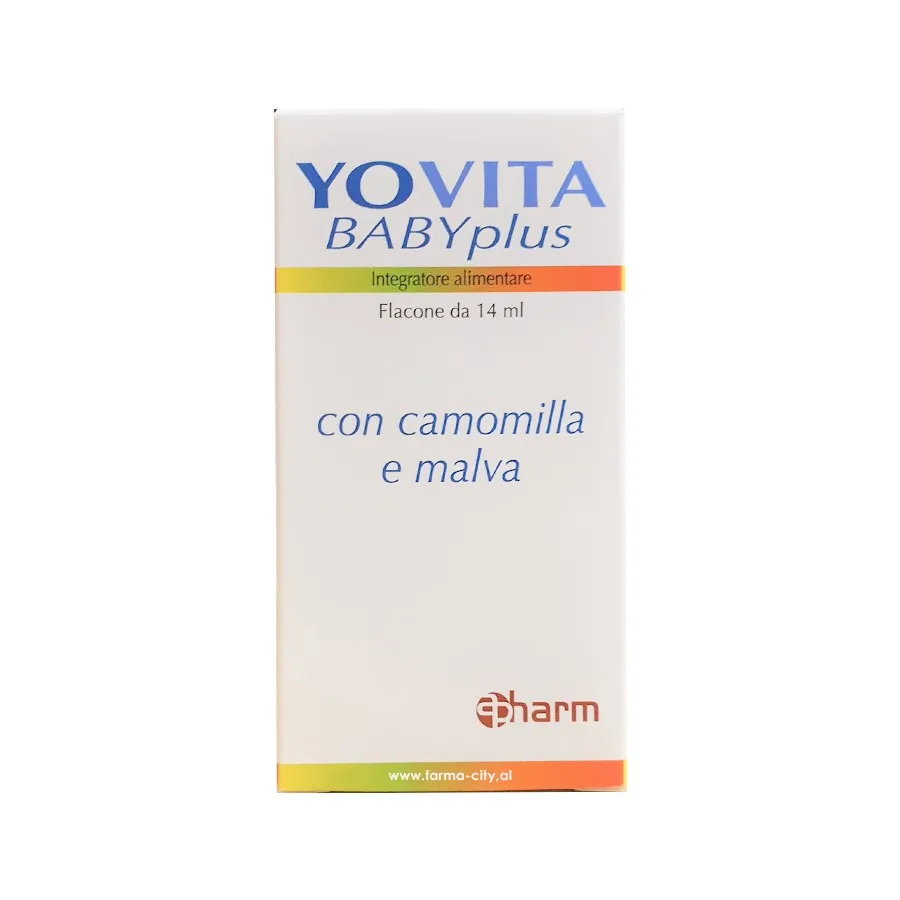 Yovita Plus Baby pika 14 ml me Lactobacillus reuteri kamomil dhe mëllagë
