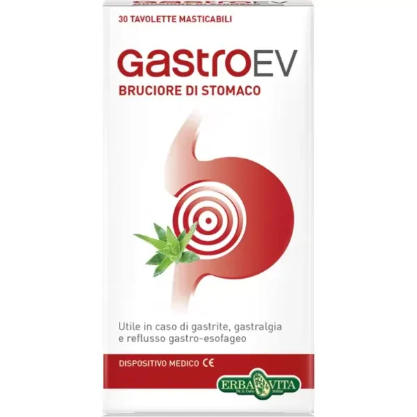 GastroEV Active 30 tableta të përtypshme për aciditetin gastrik